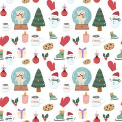 Hand-Drawn Christmas Elements PNG | Cute Holiday Icons | Transparent Background