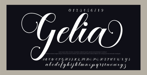 signature logo vector design 