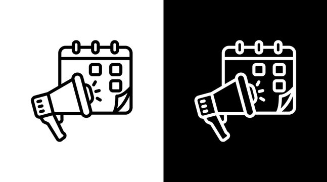 Event Marketing With Icon Set Design