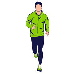 Running Sport Illustration Digital drawing