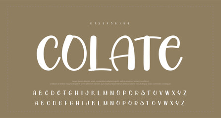 Signature script lettering font 