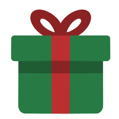 Wrapped Present Illustration