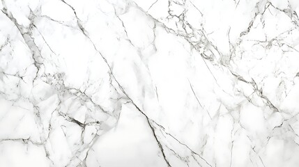 White Luxury Marble Texture with Natural Gray Veins