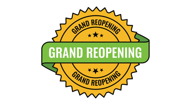 Find a grand reopening event near you local business is reopening