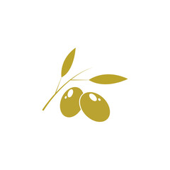 olive icon vector illustration logo