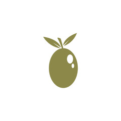 olive icon vector illustration logo