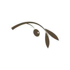olive icon vector illustration logo