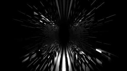 Upward View of Tall Buildings Perspective