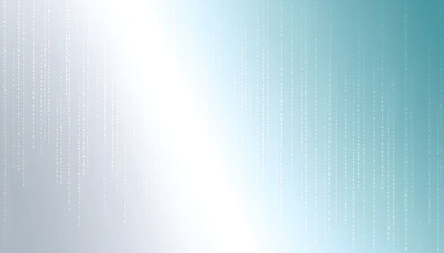 Digital Binary Code Background
