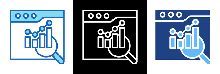 Scan triple style icon