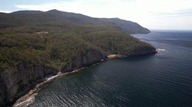 Tasman National Park, Tasmania, Australia - Drone Shot