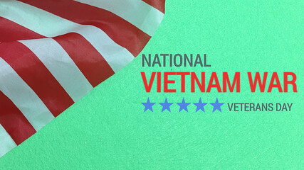 Vibrant commemorative graphic honoring the national day of remembrance for military service members, featuring the American flag and patriotic star symbols