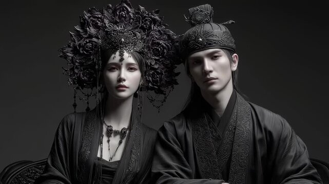 Tang Dynasty Costumes: Men and women are dignified and gorgeous, showing the beauty of classical culture