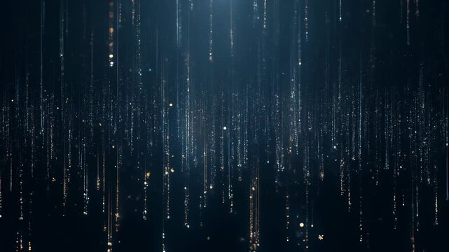 Stunning abstract background with shimmering lights and particles creating an enchanting visual experience
