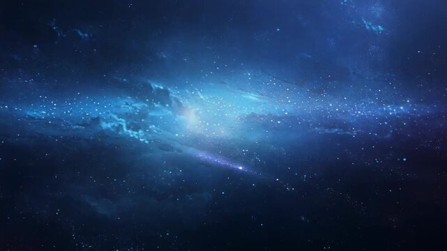 Stunning cosmic nebula and starry night sky background for space-themed designs and projects