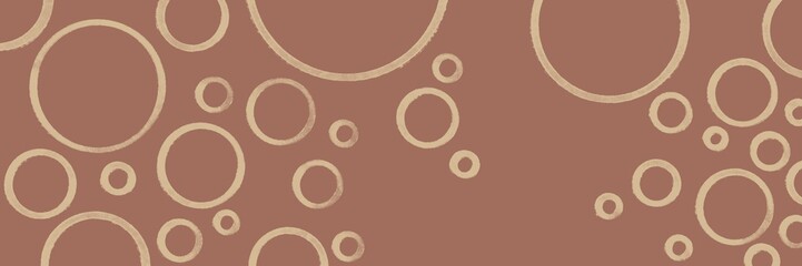 Blush pink abstract scattered bubbles with soft peach circles and airy design, suitable for light wellness or beauty branding