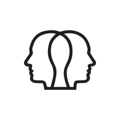 Exploring Duality Two Human Profiles United in a Shared Thought Space and Contrasting Perspectives