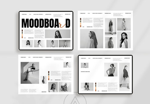 Fashion Mood Board Template