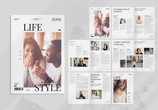 Life Style Magazine Template