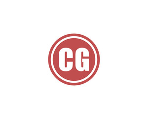 CG Logo design. CG
