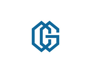 CG Logo design. CG