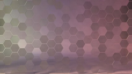 Soft gradient wall texture with repeating translucent hexagonal pattern across the surface
