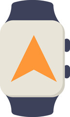 GPS Watch Flat Icon