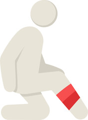Injury Flat Icon