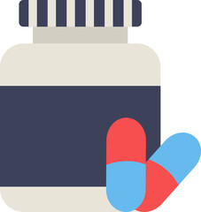 Supplement Flat Icon