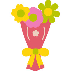 Flat Mother Day Flower