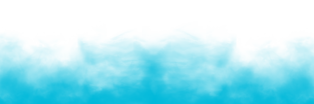 Realistic Light Blue cloud and fog textures on transparent background. Mist, steam, haze, and vapor overlays for photo editing, design - Powered by Adobe