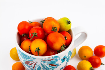 Cherry Tomatoes in a Cup: Fresh and Healthy Snack