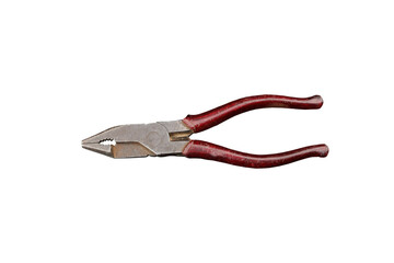 pliers tool handle for cut wire arrangement flat lay style 
