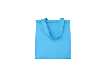 blue shopping bag square style of lifestyle woman