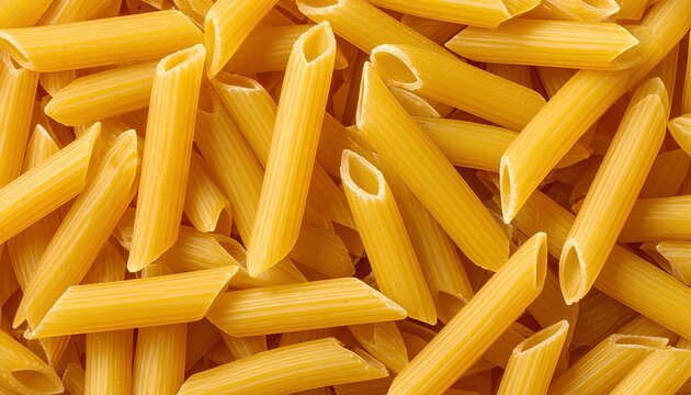 Pasta penne rigate background