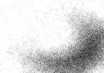 white background with a grainy texture, a white and gray vector illustration. abstract pointillism. dotted, grunge, rough surface pattern for design use. black ink on paper. vector