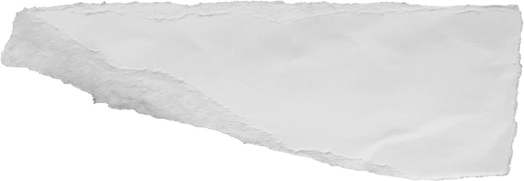 White ripped paper torn edges strips isolated on black background - Powered by Adobe