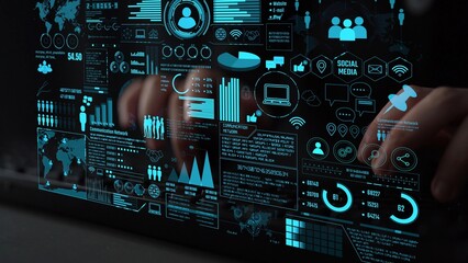 Connection network visualization showing global connection, network communication, digital connection analytic. Connect networks tool support real-time insight and improve connection system. Thunk