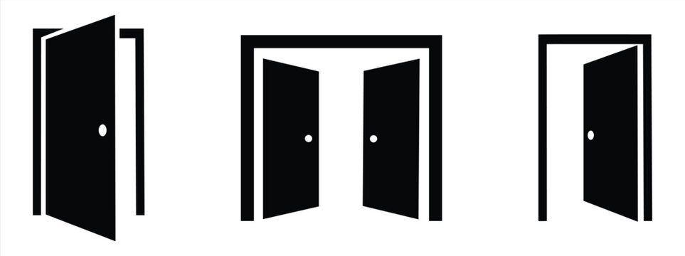 open Door - vector icon