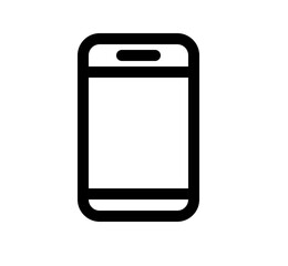 Simple Computer and Mobile Device Line Icons