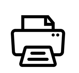 Simple Computer and Mobile Device Line Icons