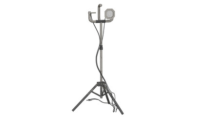 3d rendering light stand