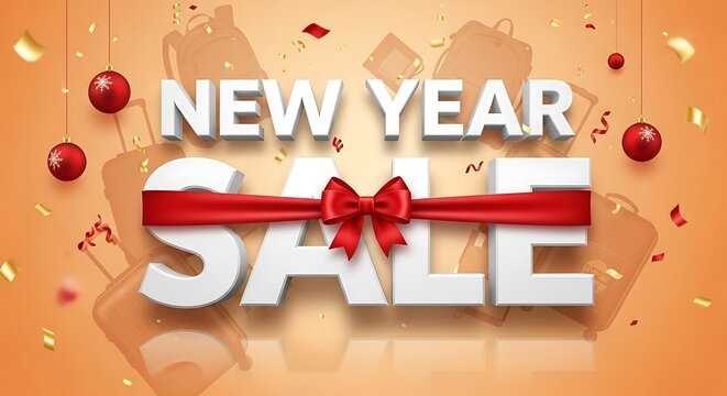 Get ready for incredible travel deals with our New Year Sale featuring suitcases, backpacks, and holiday cheer, perfect for your next adventure with amazing discounts