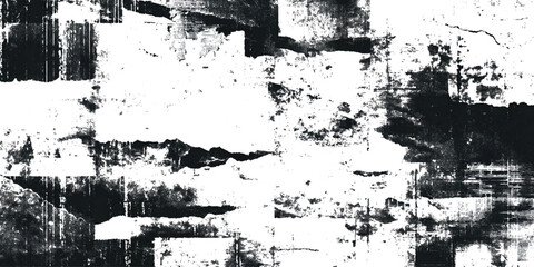 A dynamic vector illustration featuring a papercut style abstract design layered with authentic grunge and distressed textures.