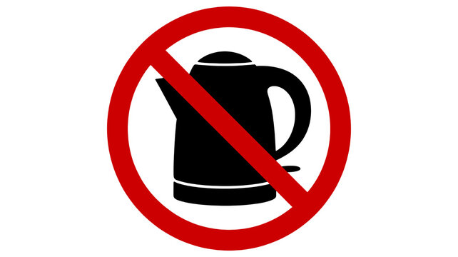 A prohibition icon to visually communicate restrictions, ideal for conveying limitations, use this dynamic sign to grab attention and create visual warning for projects