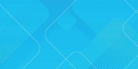 Abstract bright blue and green gradient illustration background with simple pattern concept.