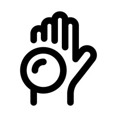 Hygiene icon. Modern line icon design with professional minimal vector styling crafted for cleanliness, health, sanitation, safety, and personal care concepts