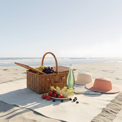 picnic at the beach
