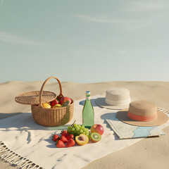 picnic in the summer