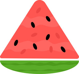 fresh watermelon slices